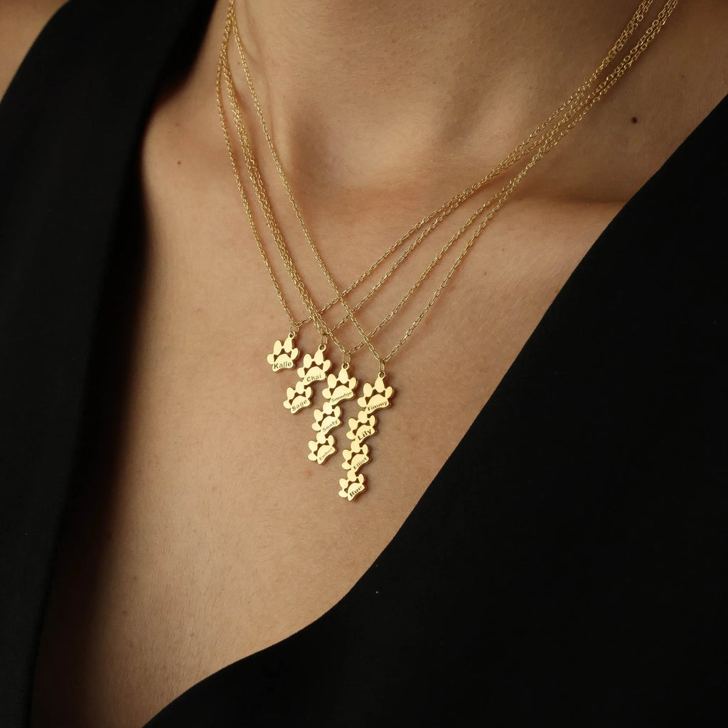 Collar personalizado con nombre en la placa