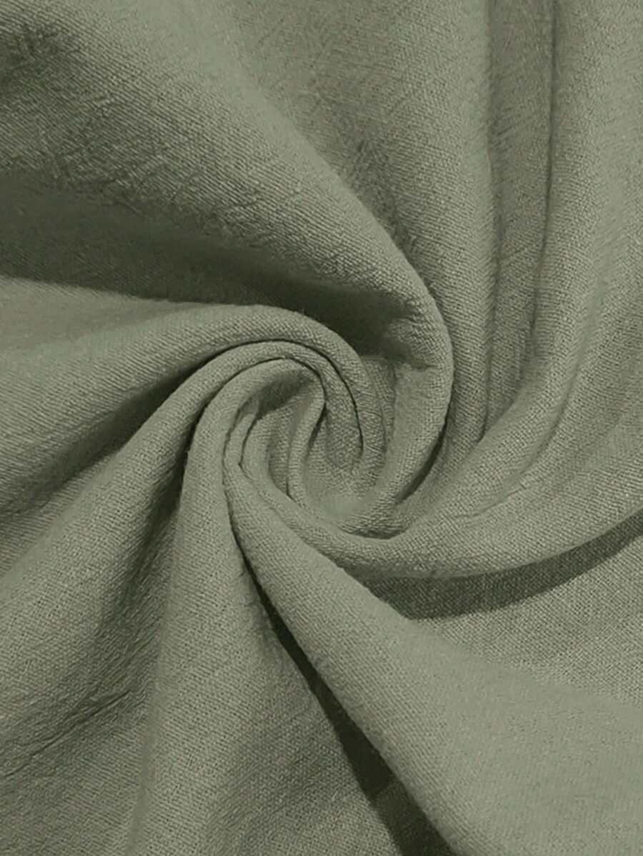 VIBELARA | PANTALÓN LIGERO DE LINO CON CORDÓN