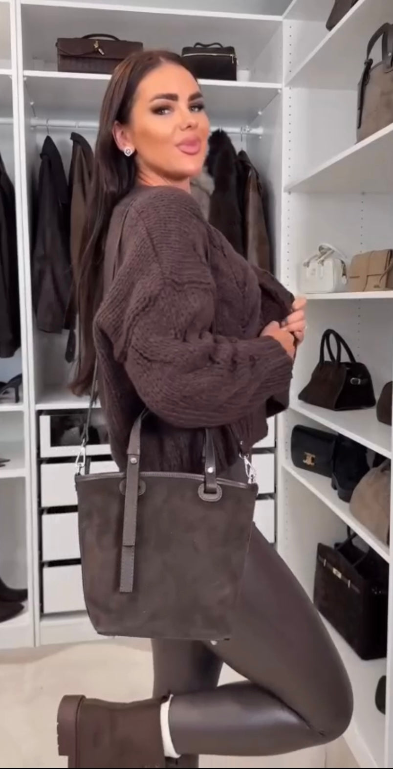 Coordinato Taylor (Leghins Body e Cardigan)