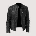 VIBELARA | CHAQUETA DE CUERO PREMIUM ELEGANTE PARA HOMBRE