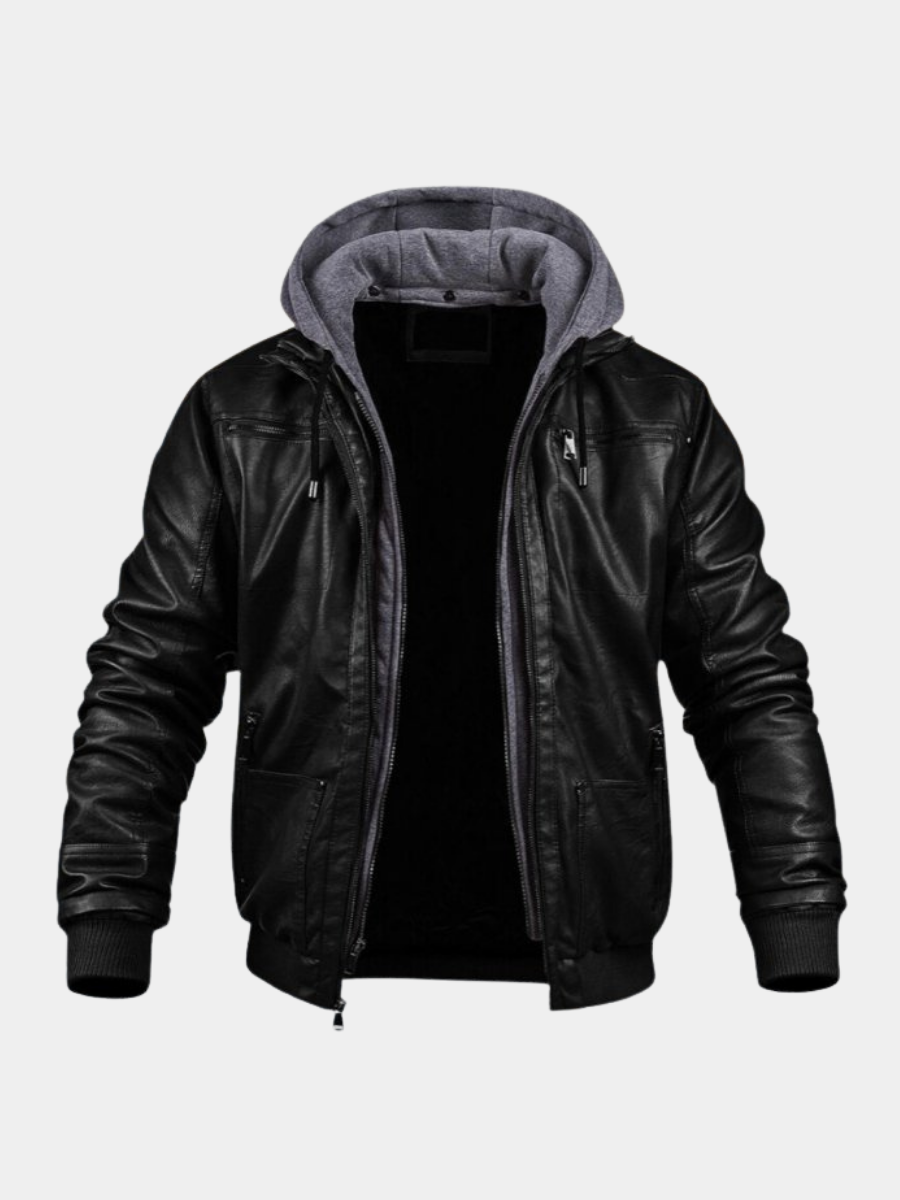 VIBELARA | CHAQUETA DE CUERO DE LUJO