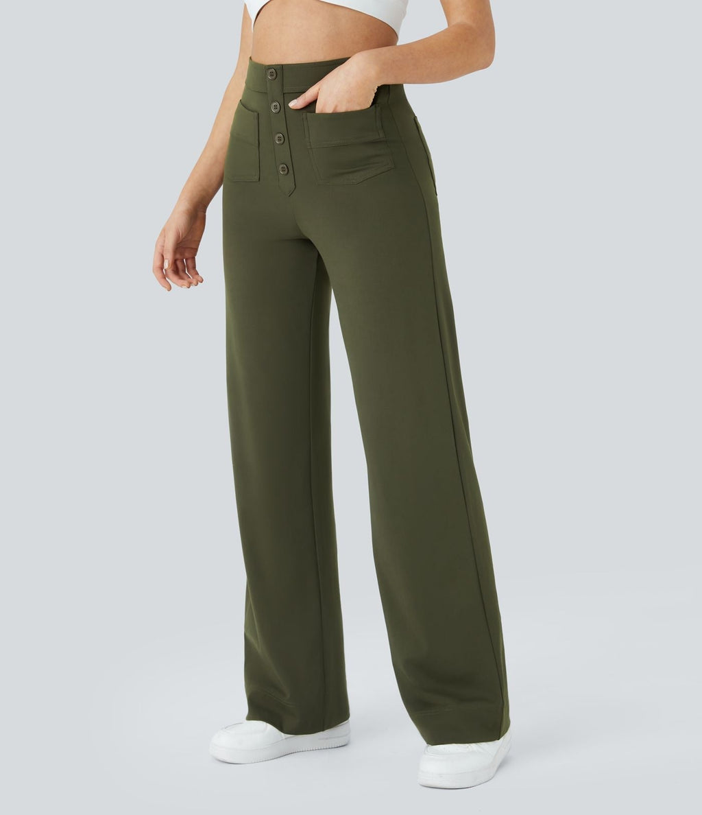 VIBELARA | PANTALONES ELÁSTICOS Y CÓMODOS