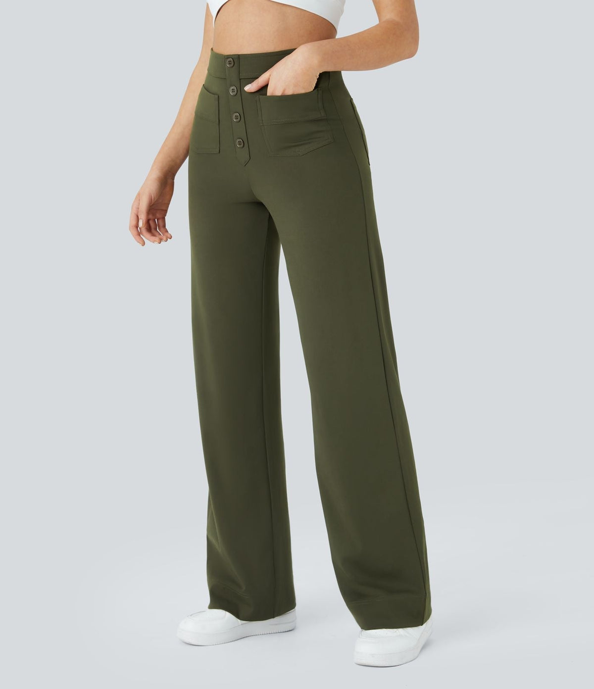 VIBELARA | PANTALONES ELÁSTICOS Y CÓMODOS