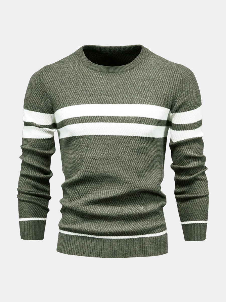 VIBELARA | JERSEY DE RAYAS PARA HOMBRE
