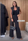 Tailleur Moon(Pantaloni Body e Gilet ) Special Price