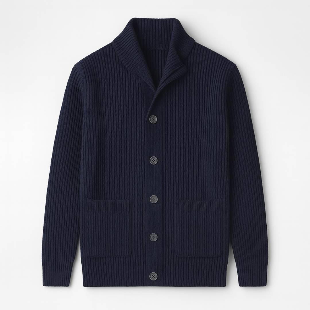VIBELARA | CÁRDIGAN ELEGANTE PARA HOMBRE