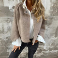 VIBELARA | CHAQUETA COZY CHIC CON FORRO