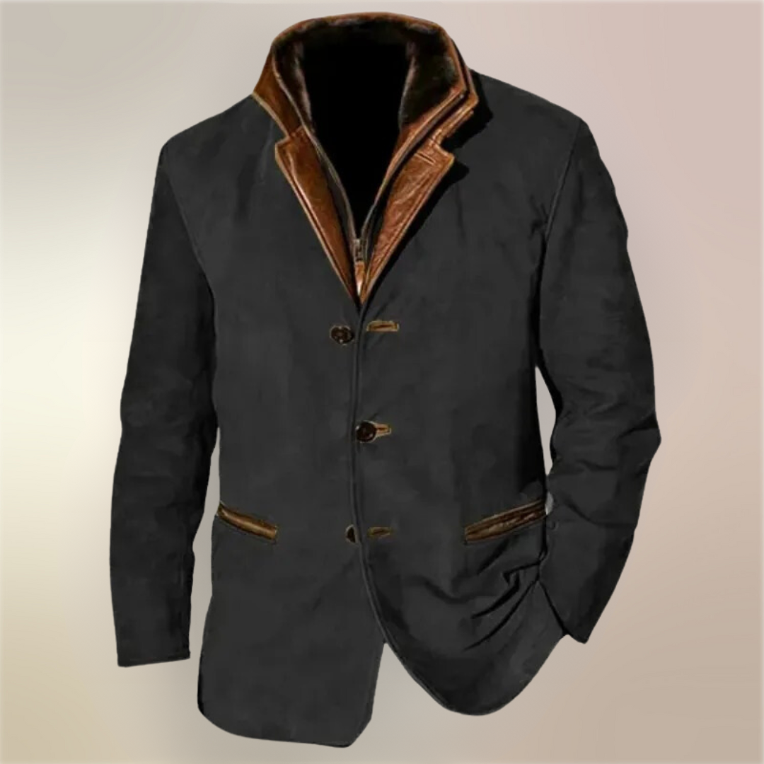 VIBELARA | CHAQUETA VINTAGE ELEGANTE