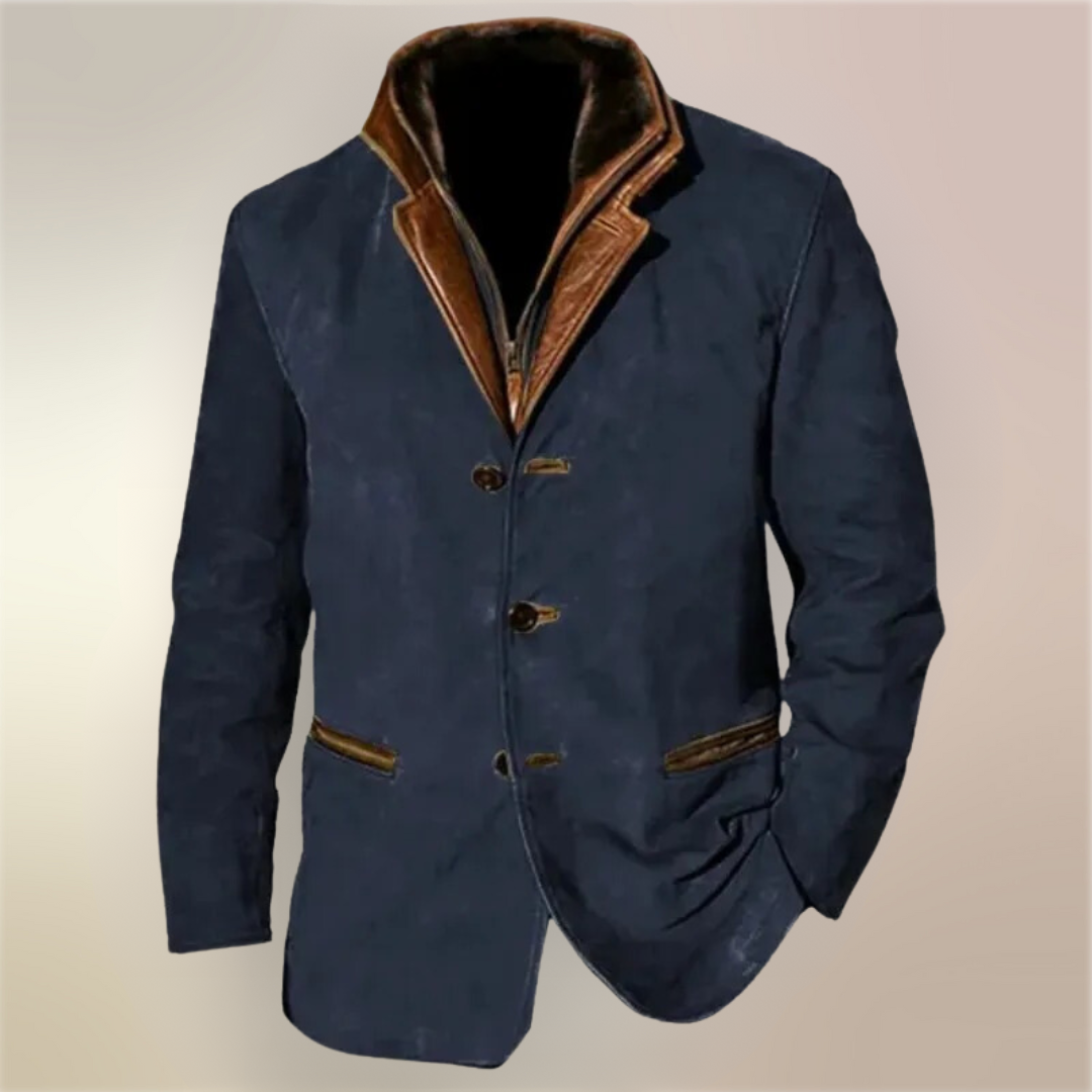 VIBELARA | CHAQUETA VINTAGE ELEGANTE