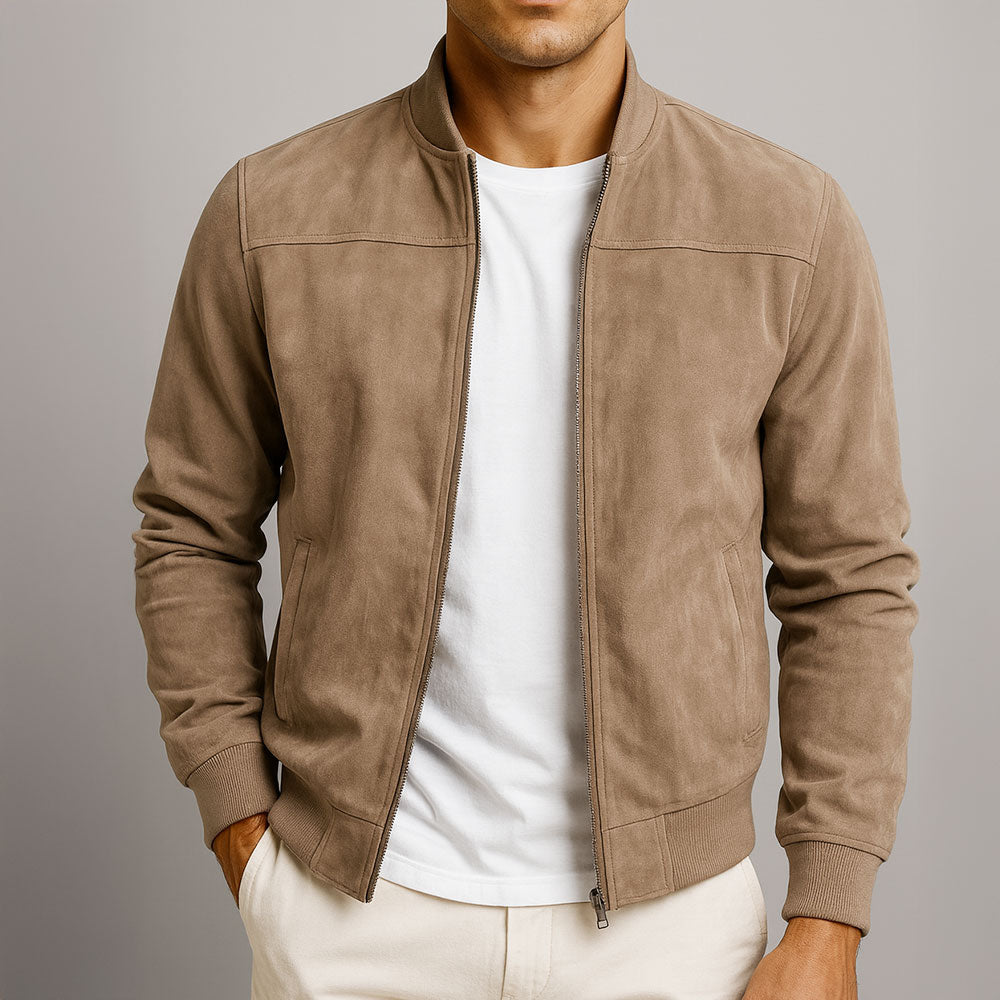 VIBELARA | CHAQUETA URBANA DE ANTE