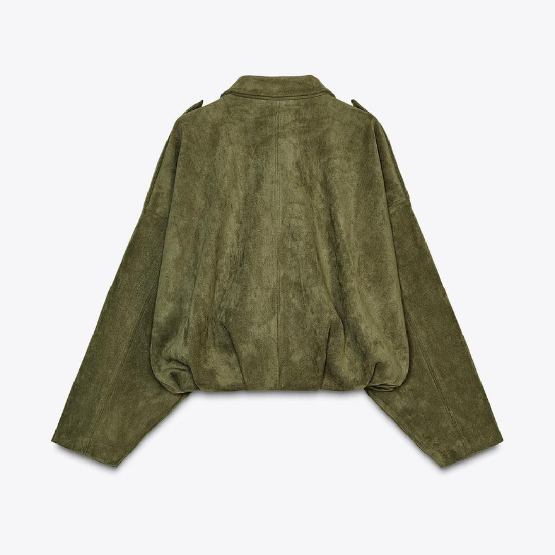 VIBELARA | CHAQUETA DE ANTE SINTÉTICO