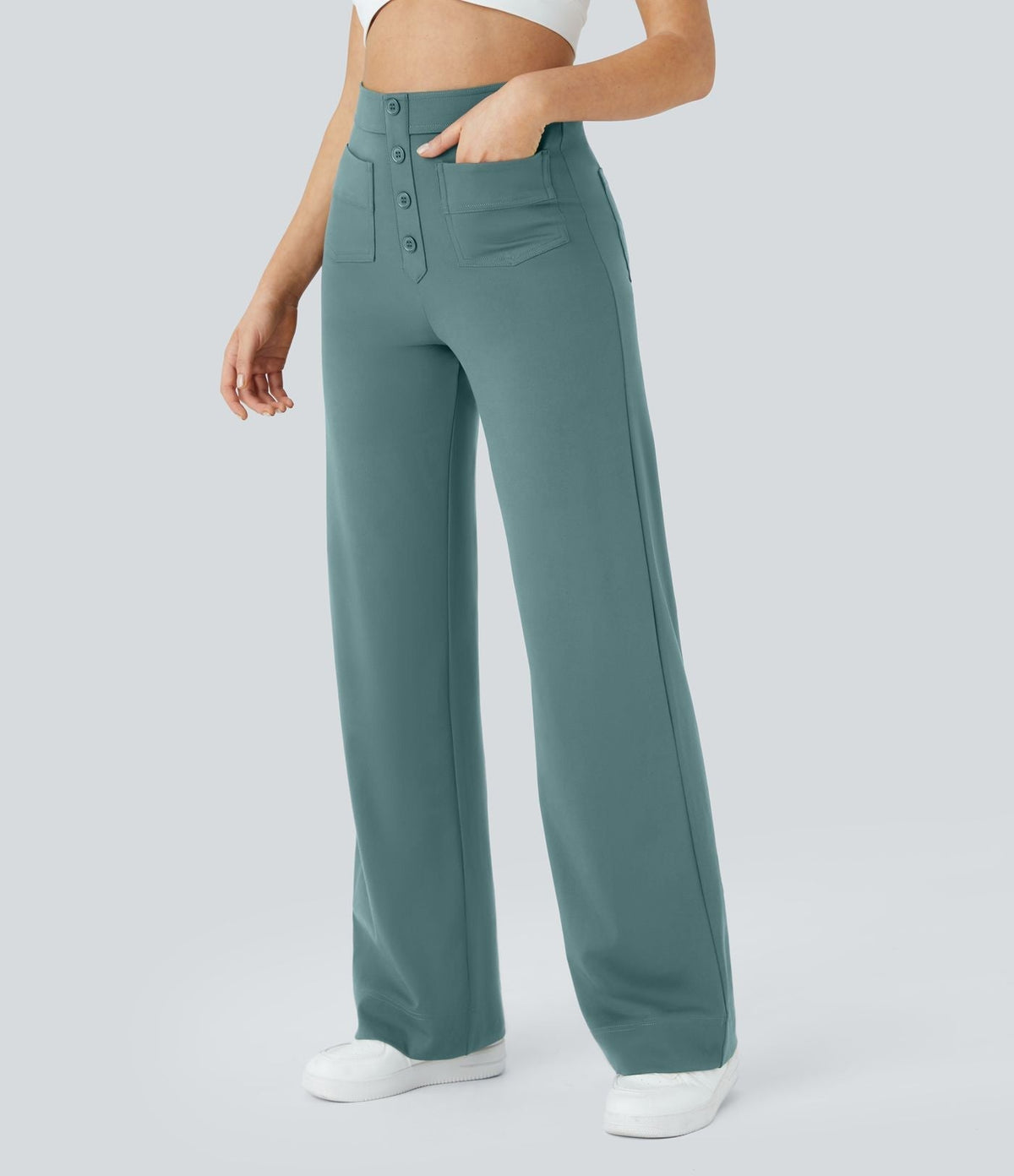 VIBELARA | PANTALONES ELÁSTICOS Y CÓMODOS