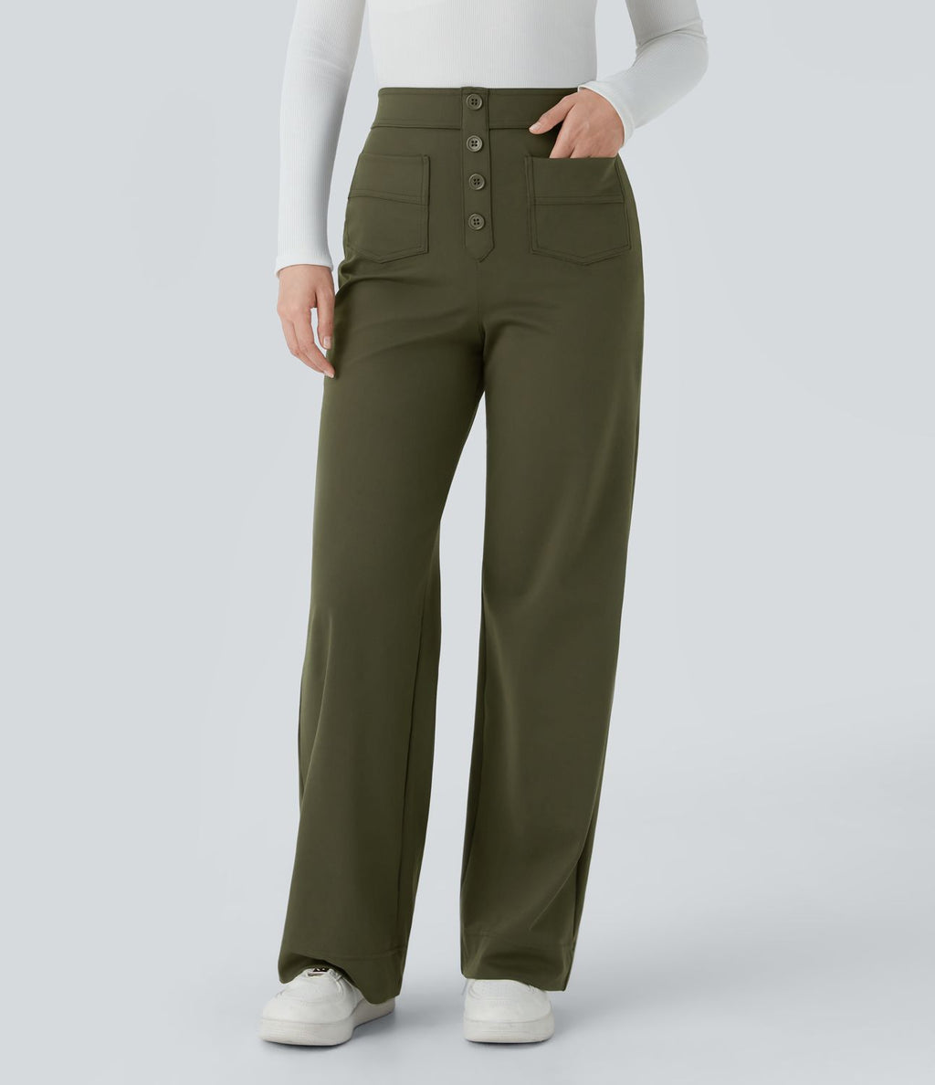 VIBELARA | PANTALONES ELÁSTICOS Y CÓMODOS