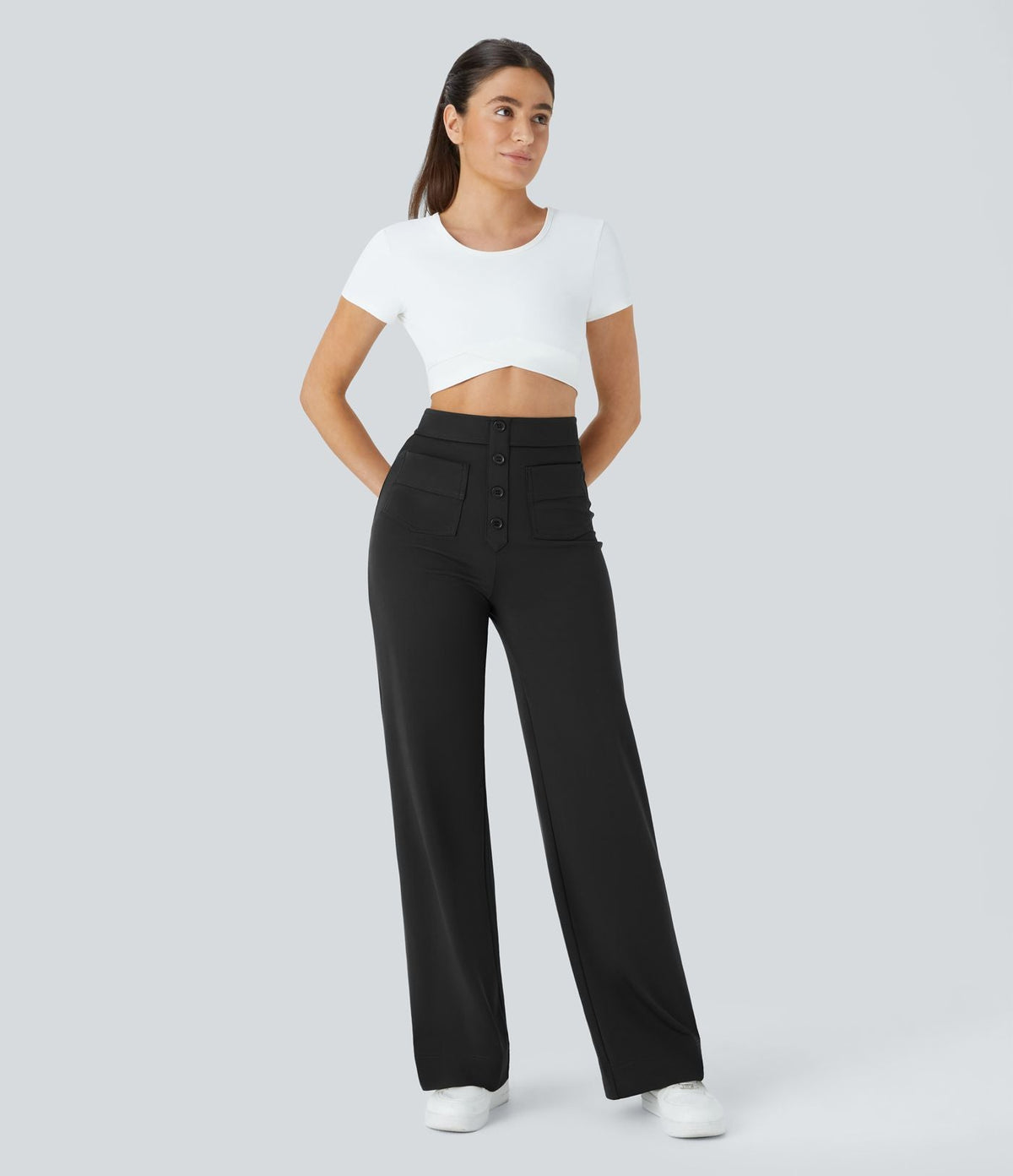 VIBELARA | PANTALONES ELÁSTICOS Y CÓMODOS