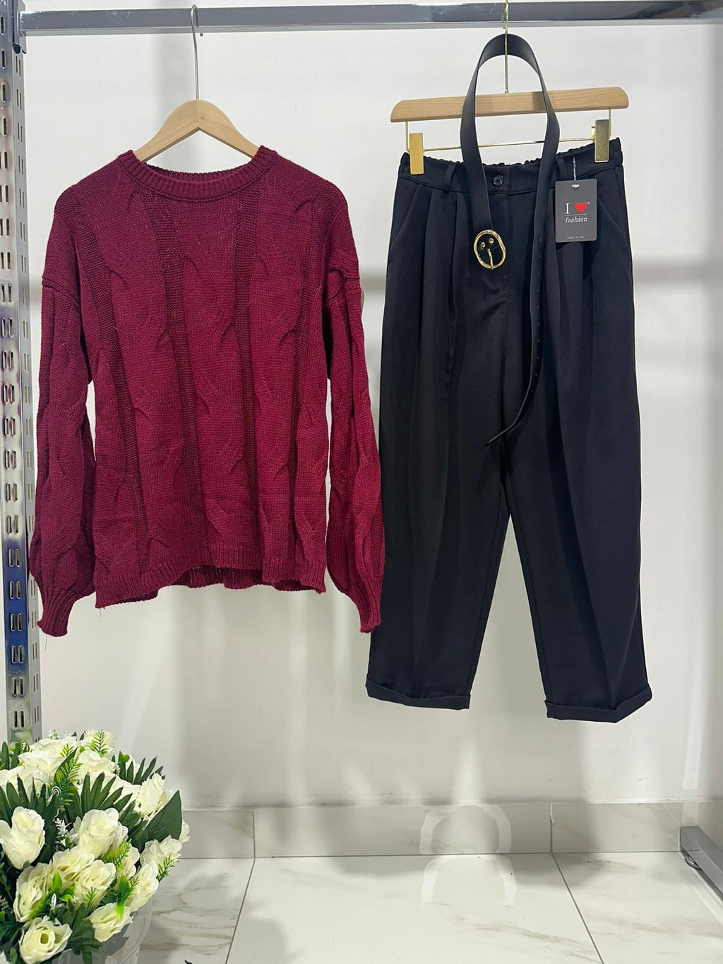 Coordinato Nice “Pantalone Pull e Cintura “Special Price