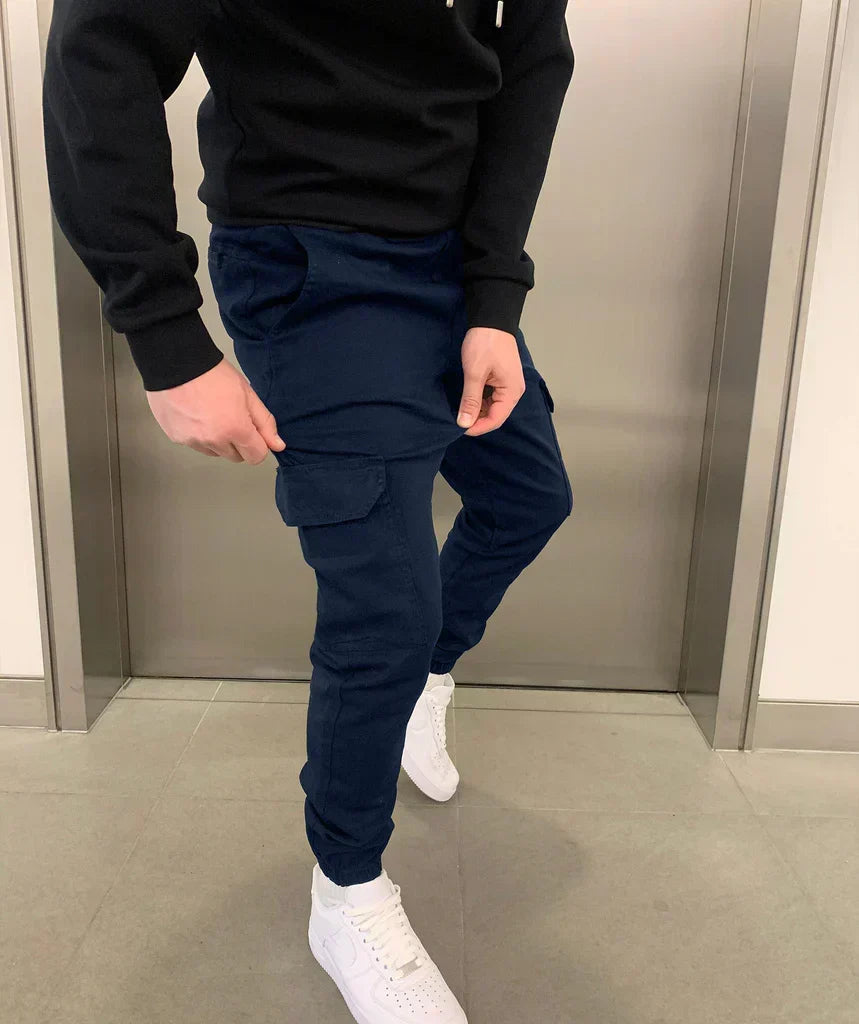 VIBELARA | PANTALONES CARGO JOGGER