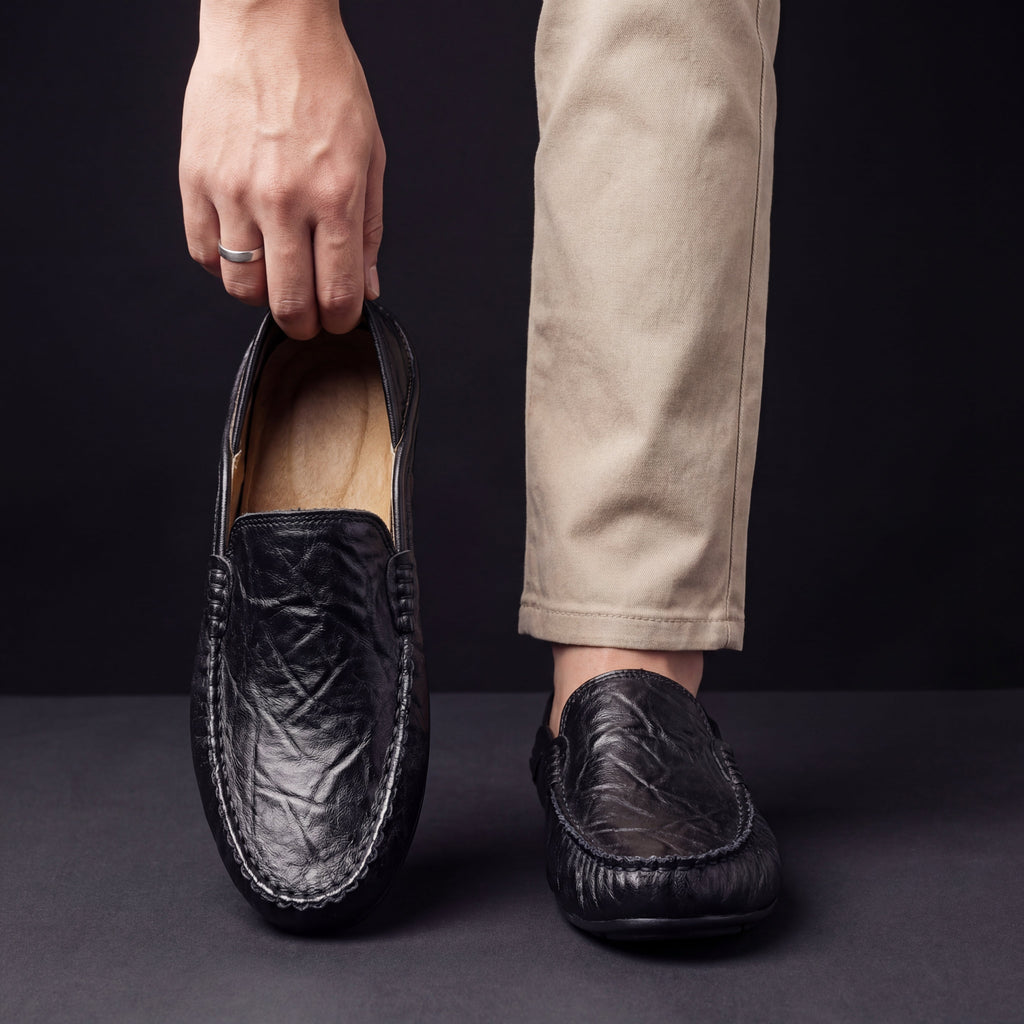 VIBELARA | MOCASINES DE CUERO SUAVE ANTOINE