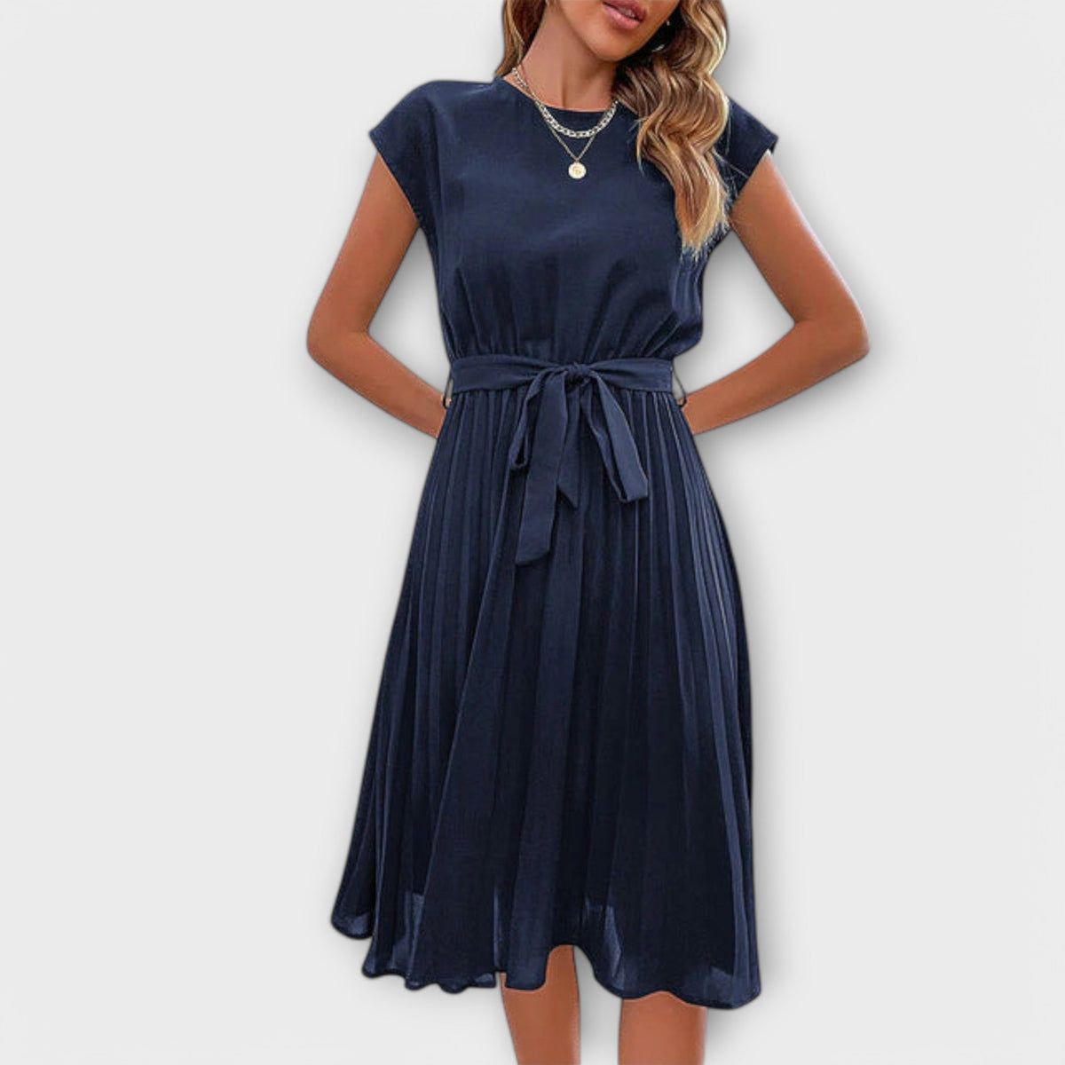 Shira™ | Vestido Midi Plisado para el Verano