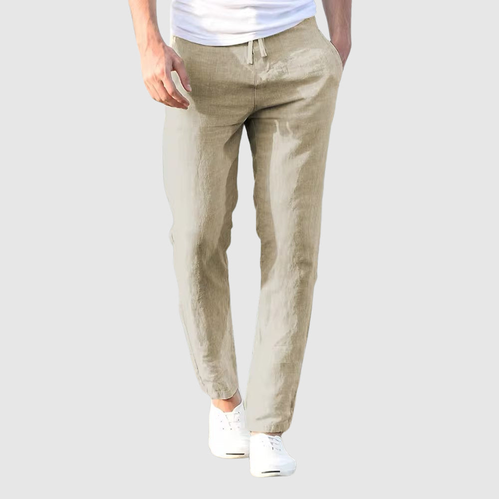 VIBELARA | PANTALÓN LIGERO DE LINO