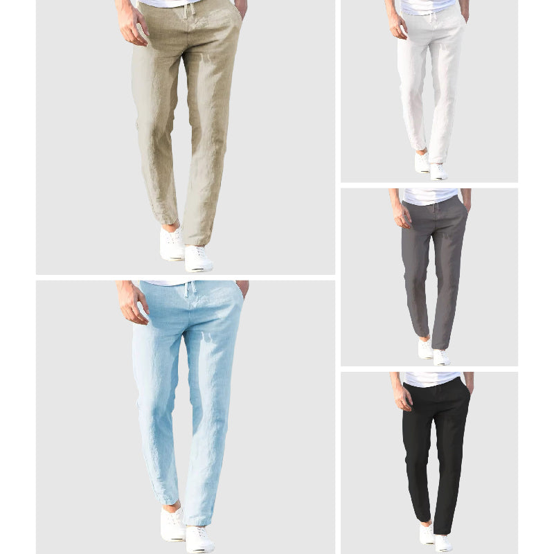VIBELARA | PANTALÓN LIGERO DE LINO