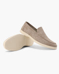VIBELARA | MOCASINES DE CUERO Y ANTE