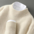 VIBELARA | JERSEY ELEGANTE DE CUELLO ALTO CAMILLE