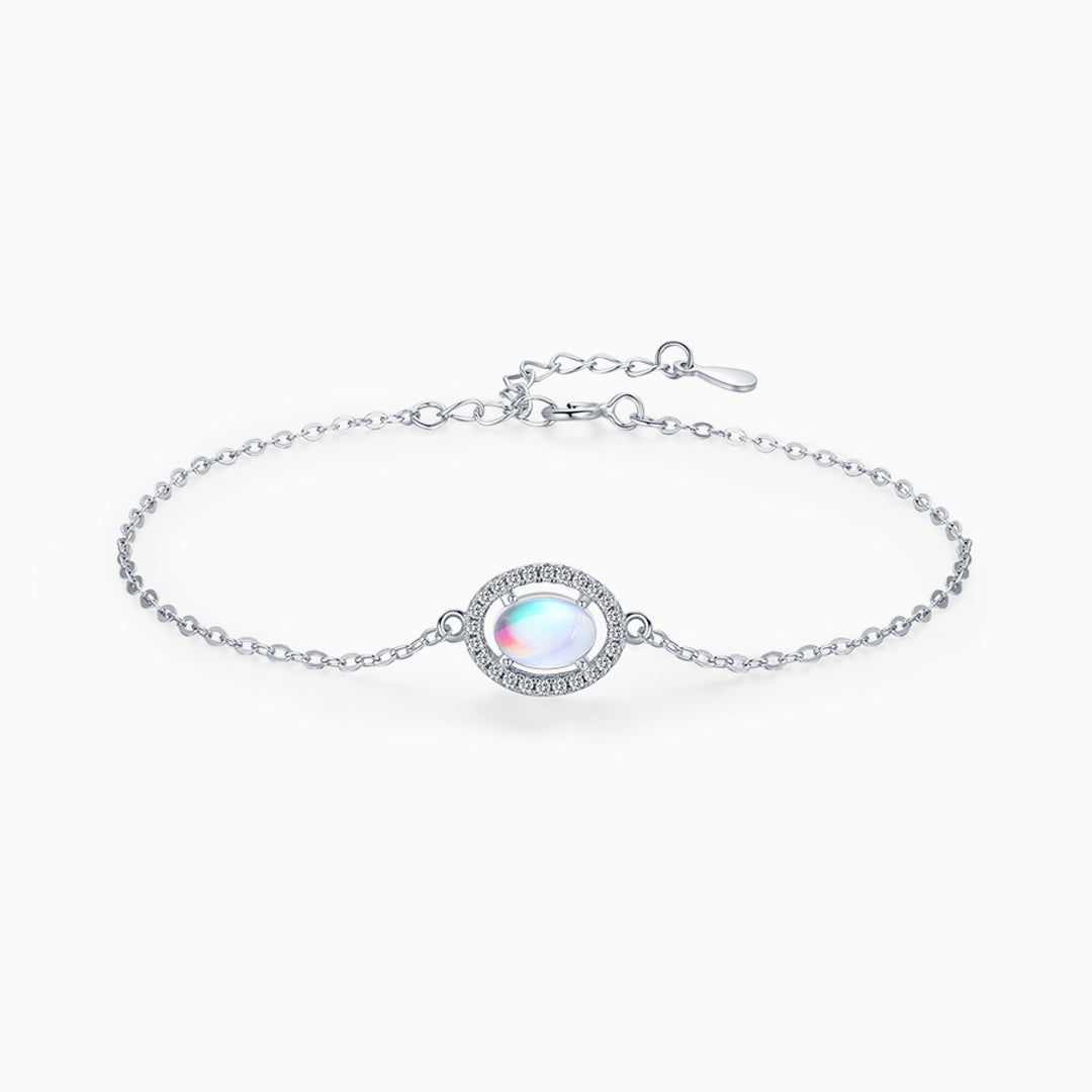 Pulsera de piedra lunar