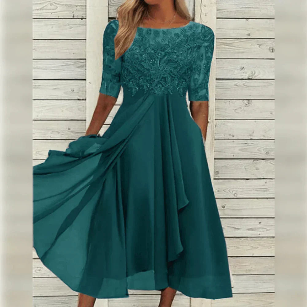 La Scintilla | Vestido Elegante de Encaje Léa