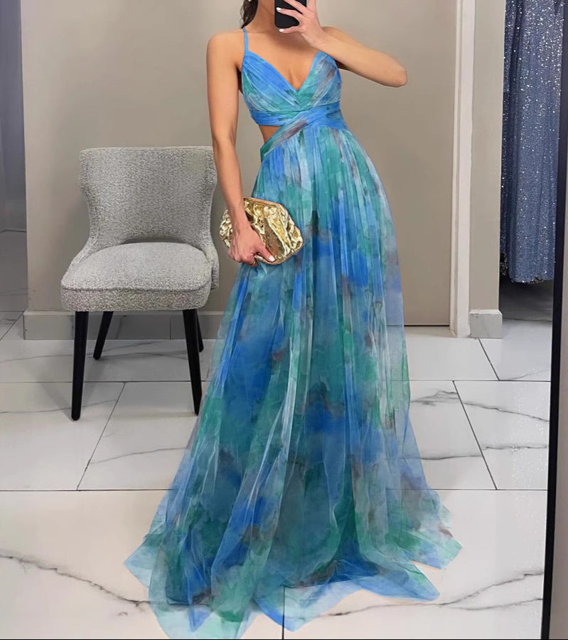 La Scintilla | Vestido Maxi Floral con Elegancia