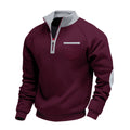 VIBELARA | JERSEY DE FORRO POLAR CON MEDIA CREMALLERA PARA HOMBRE