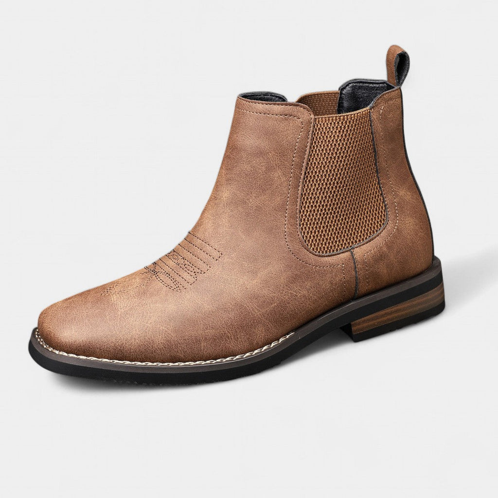 VIBELARA | BOTAS CLÁSICAS DE CUERO PARA HOMBRE