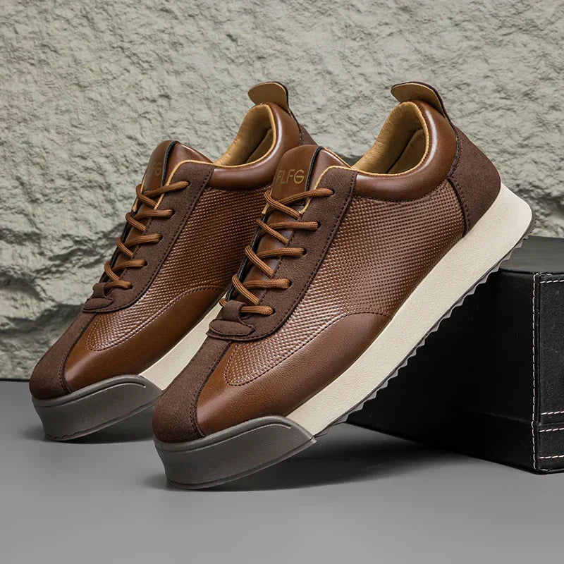VIBELARA | ZAPATOS ELEGANTES DE CUERO PARA HOMBRE