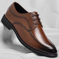 VIBELARA | ZAPATOS OXFORD DE CUERO BRILLANTE