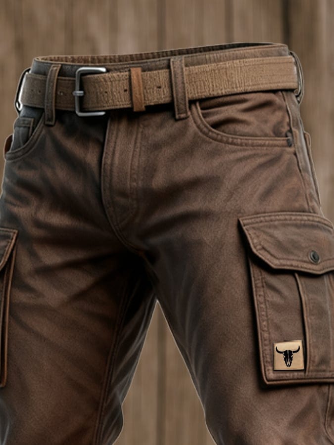 VIBELARA | PANTALONES CARGO UTILITARIOS