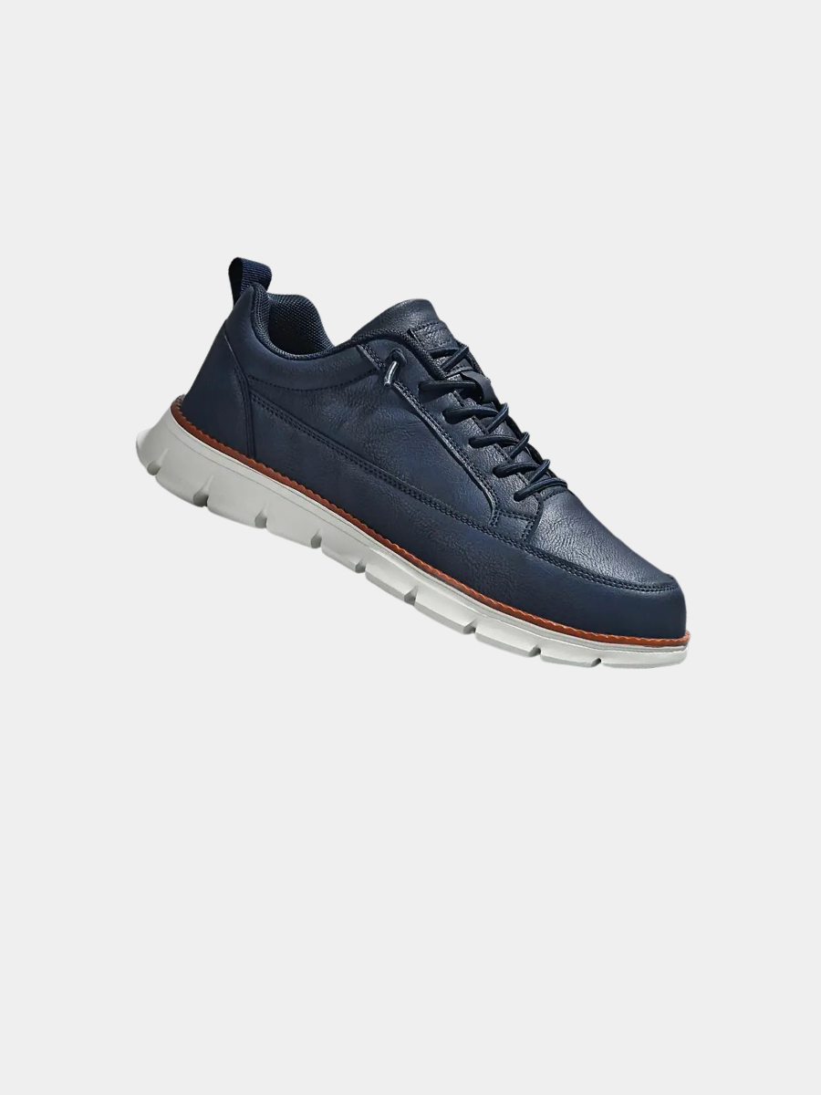 VIBELARA | SNEAKERS DE CUERO CON SOPORTE