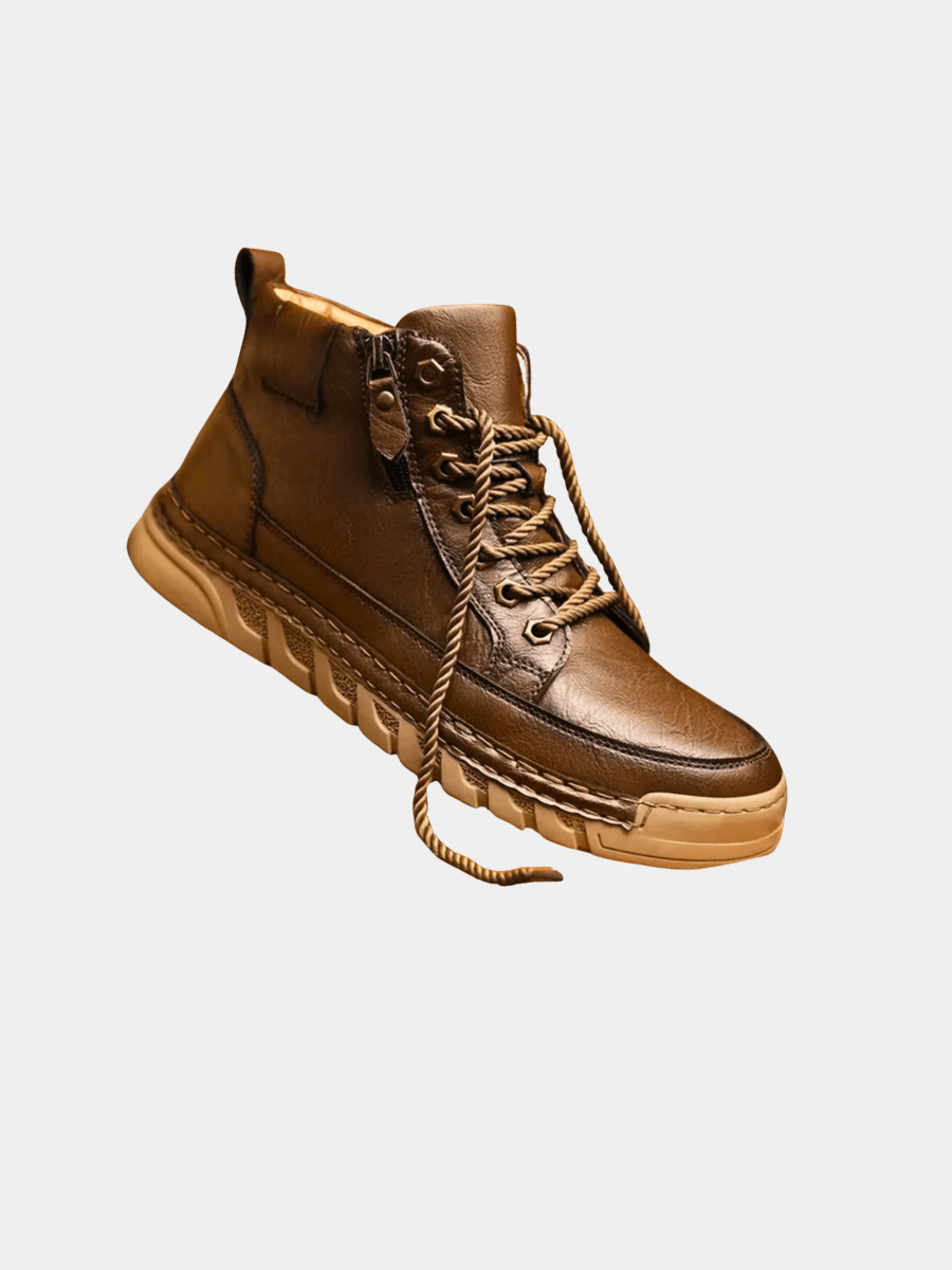 VIBELARA | BOTAS DE CUERO PARA HOMBRE