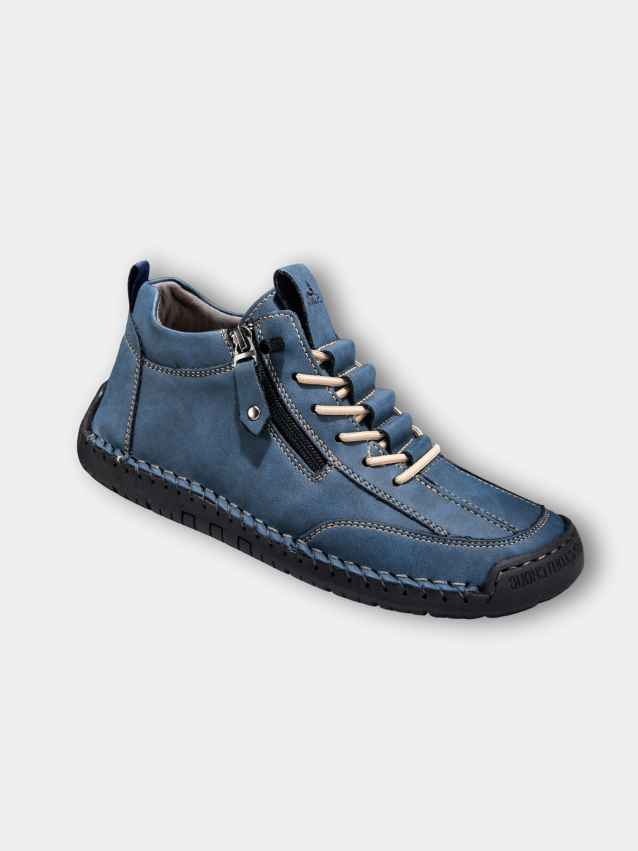 VIBELARA | ZAPATOS DE NOBUCK CON CREMALLERA PARA HOMBRE