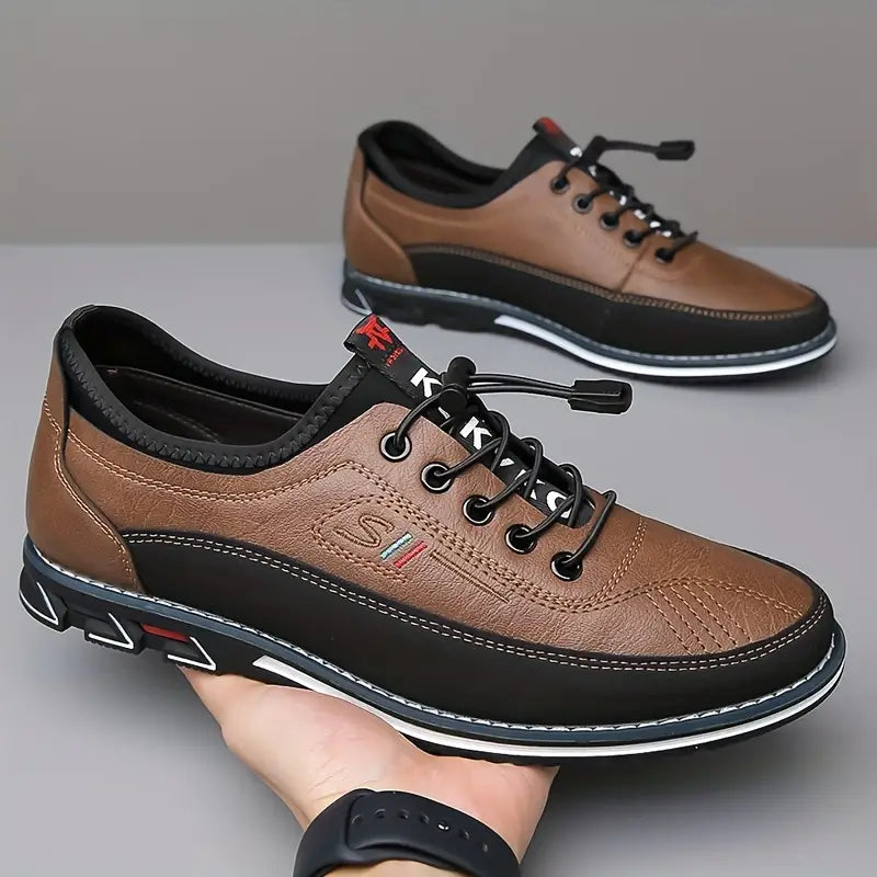 VIBELARA | ZAPATOS OXFORD DE CUERO DE CALIDAD ARTESANAL