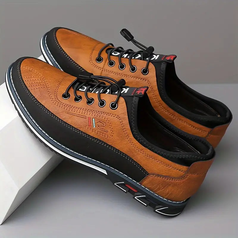 VIBELARA | ZAPATOS OXFORD DE CUERO DE CALIDAD ARTESANAL