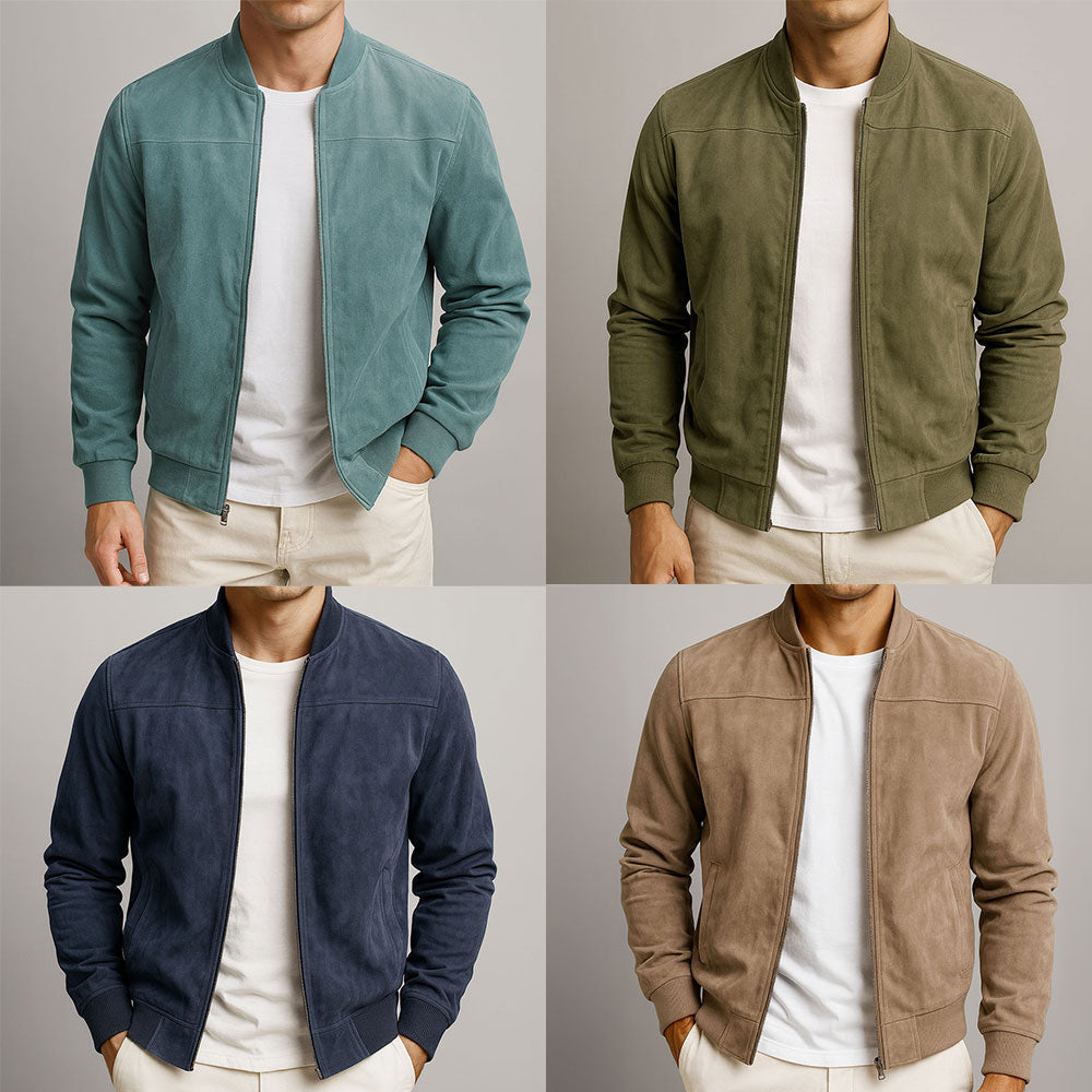 VIBELARA | CHAQUETA URBANA DE ANTE
