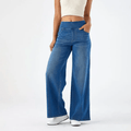 VIBELARA | PANTALÓN CÓMODO CON CINTURA ELÁSTICA