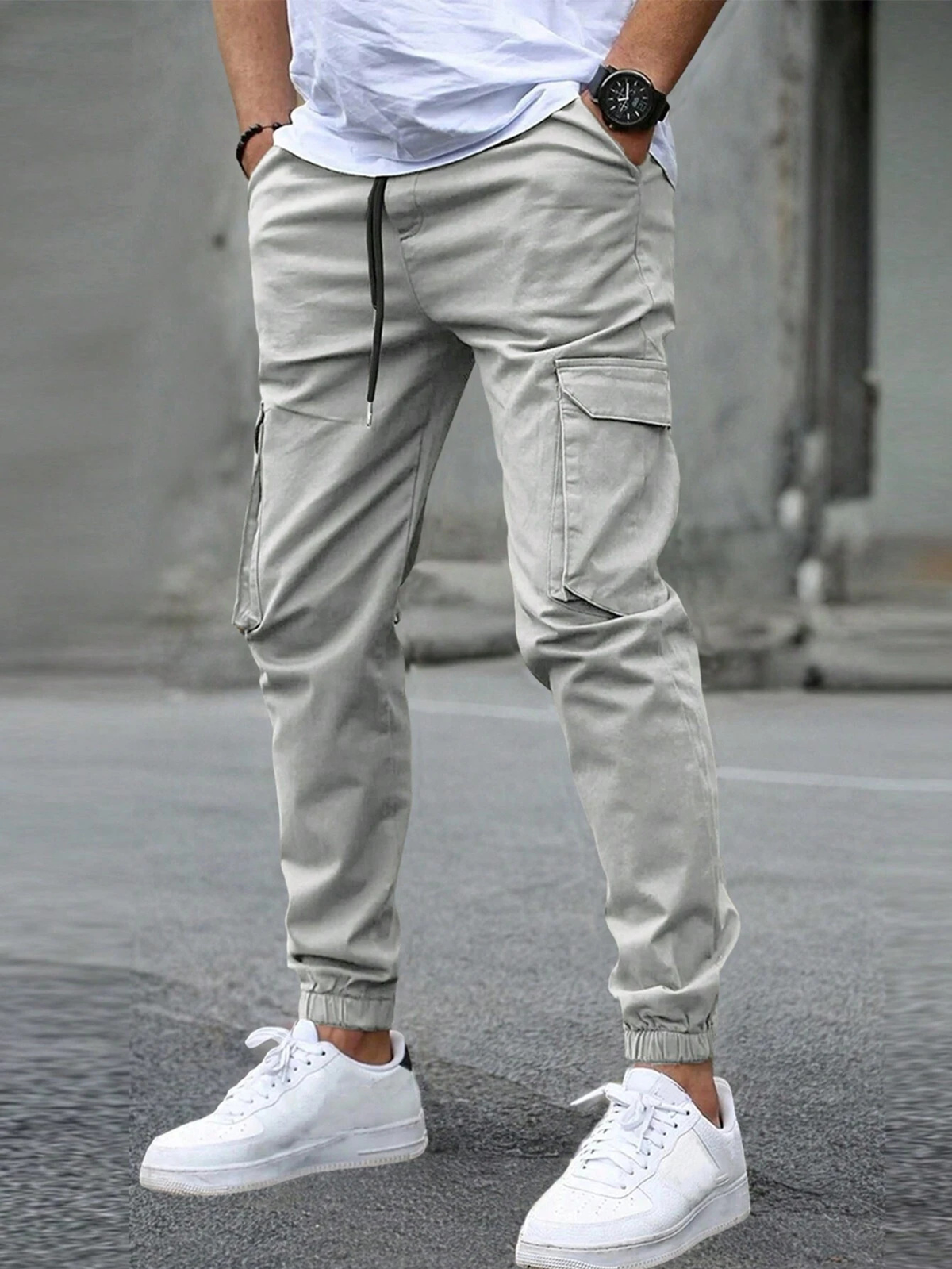 VIBELARA | PANTALONES CARGO JOGGER