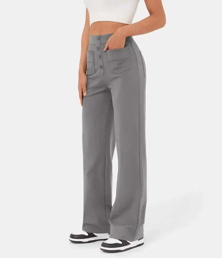 VIBELARA | PANTALONES ELÁSTICOS Y CÓMODOS