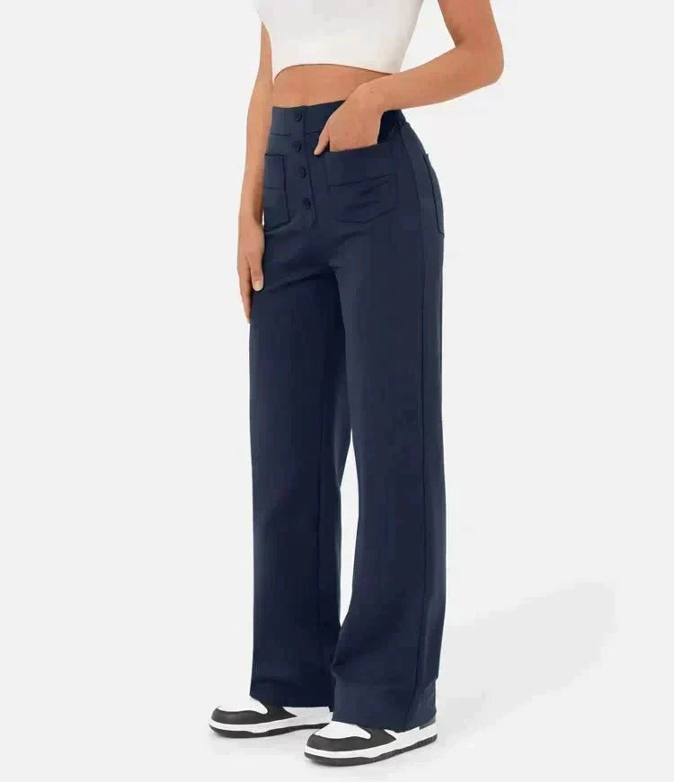 VIBELARA | PANTALONES ELÁSTICOS Y CÓMODOS