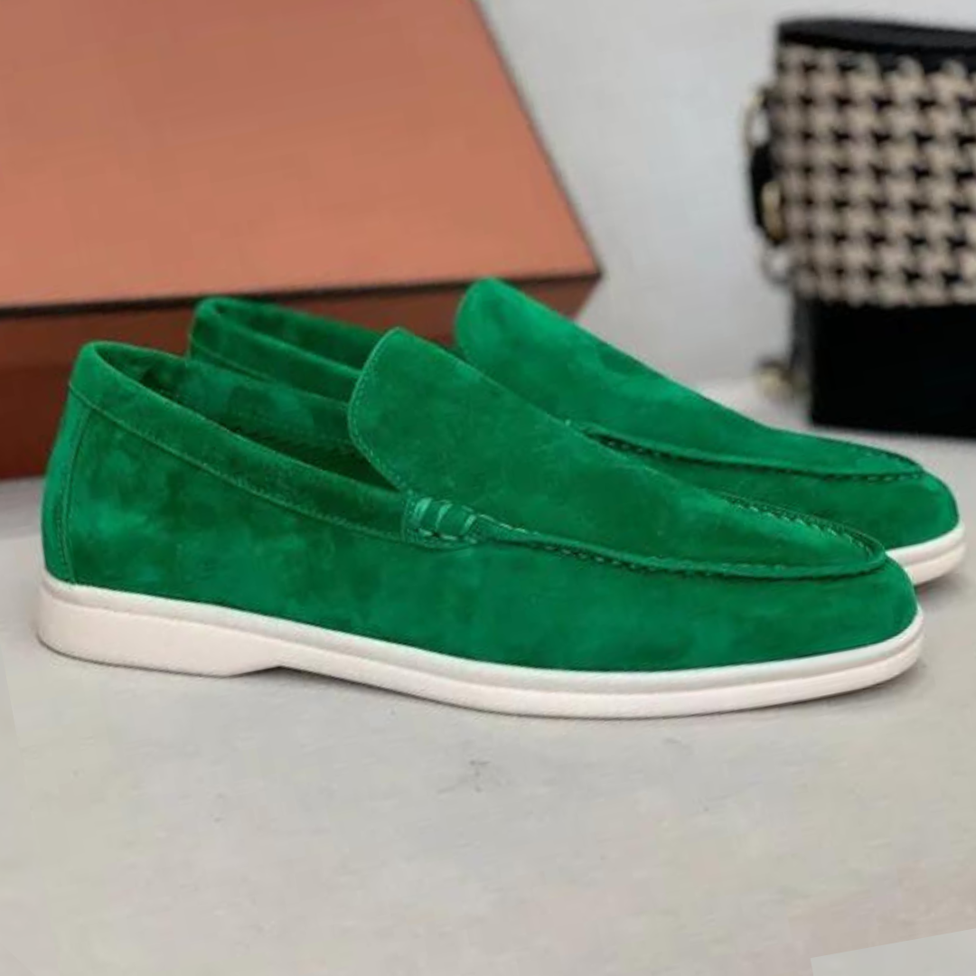 VIBELARA | MOCASINES ELEGANTES DE ANTE