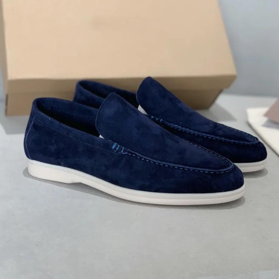 VIBELARA | MOCASINES ELEGANTES DE ANTE