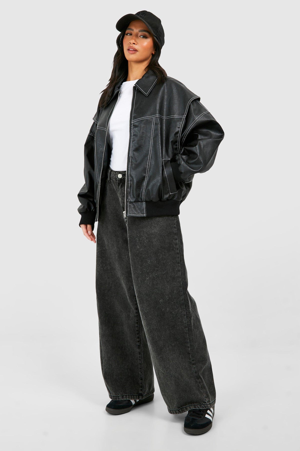 VIBELARA | CAZADORA BOMBER OVERSIZE