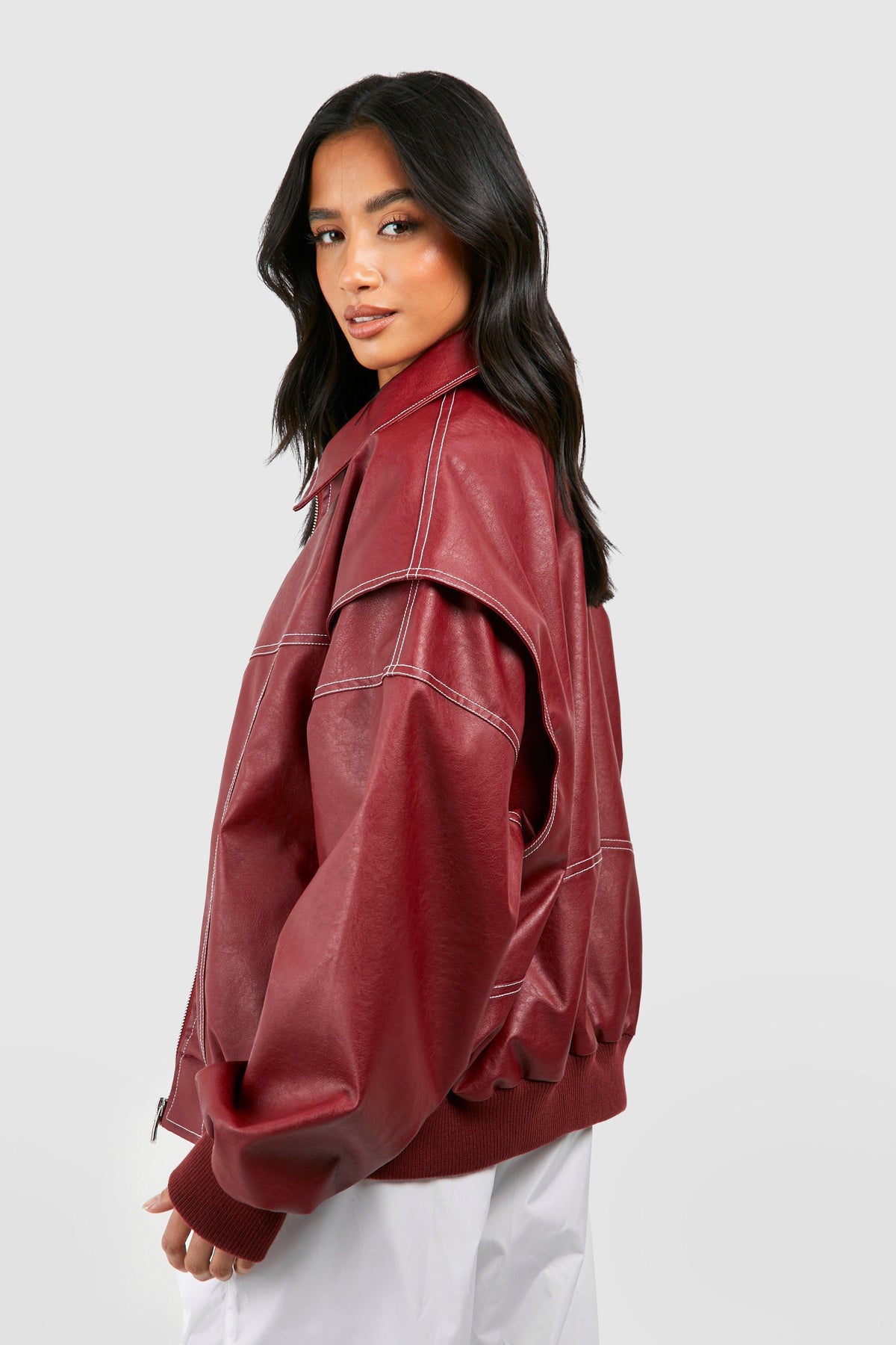VIBELARA | CAZADORA BOMBER OVERSIZE