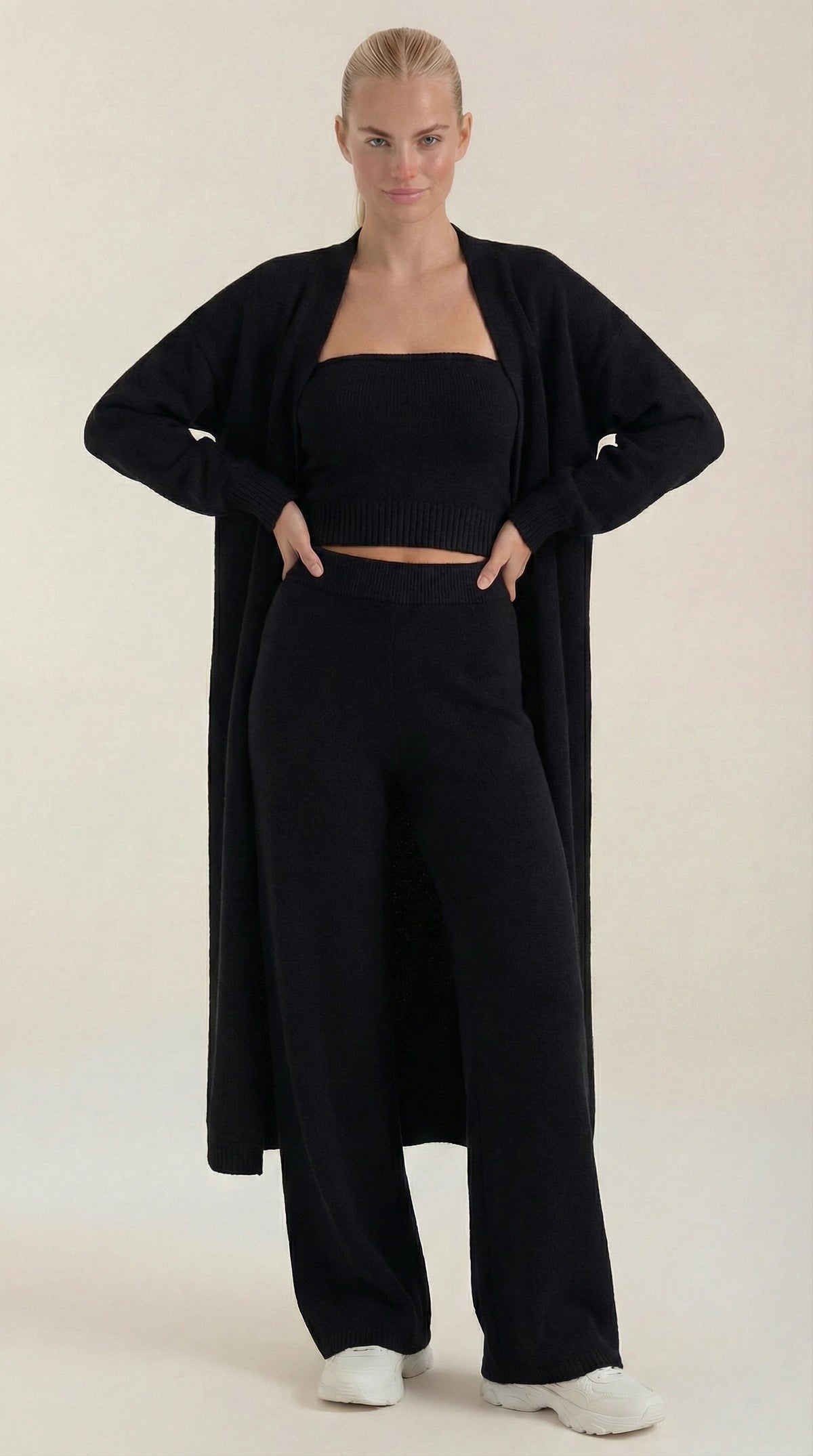 Conjunto de Ropa de Casa Jeanne Strick