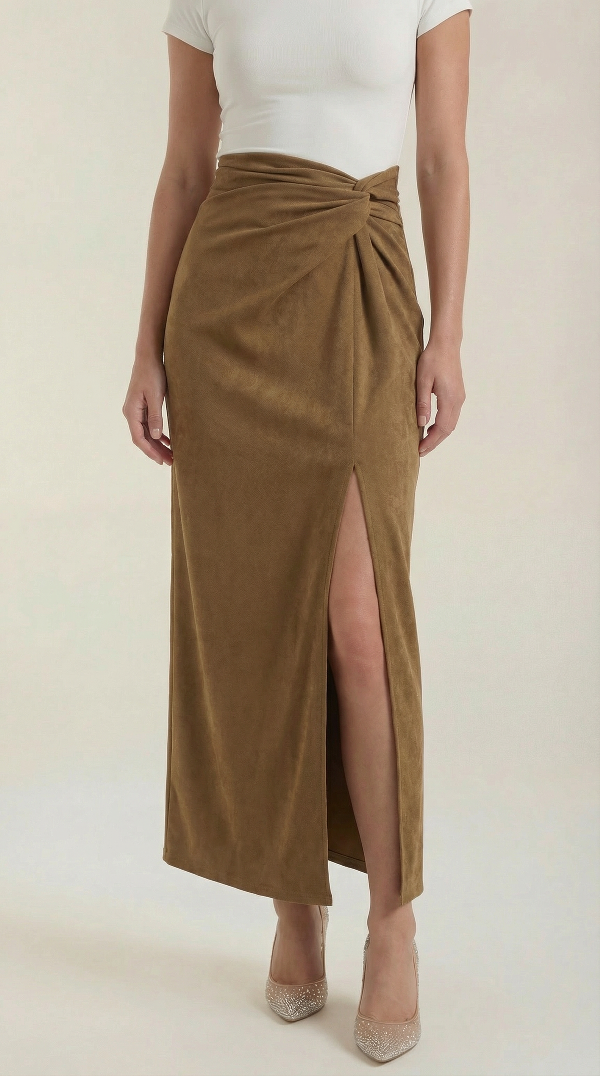 Falda midi de Kristin Wickel